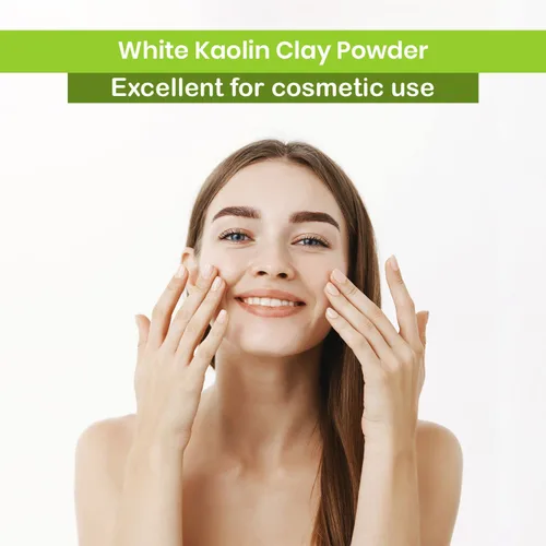 Vista 4 de Soapeauty Polvo de arcilla de caolín blanco, grado cosmético, 100% natural, tratamientos faciales, máscara facial, fabricación de jabón, bomba