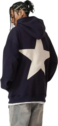 Vista 2 de Aelfric Eden Star Graphic Hoodies Oversized Y2k Hooded Sweatshirt Fashion Hoodie Streetwear Unisex Pullover Tops