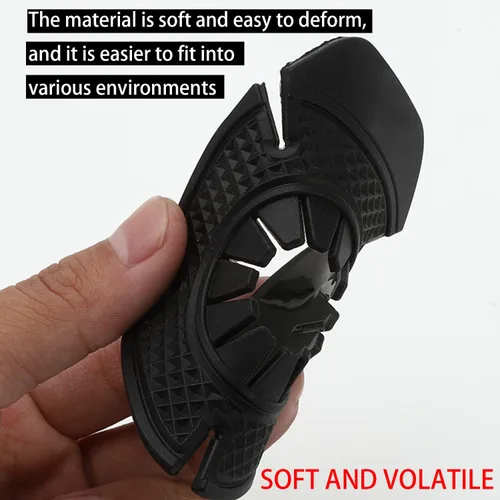 Vista 4 de 2 piezas de almohadillas de protección para agujero de brazo de limpiaparabrisas de coche, protector de agujero de brazo de limpiaparabrisas