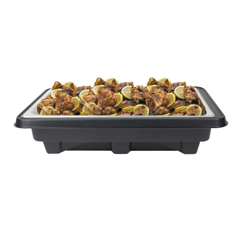 Vista 3 de Sterno 70362 SpeedHeat Sistema de calentamiento de alimentos reutilizable resistente para catering, sin llama, 4/case