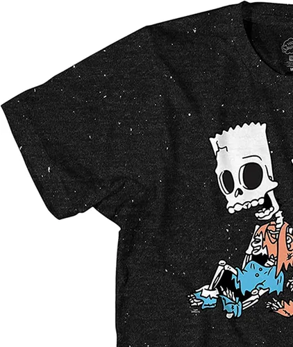 Vista 6 de The Simpsons Homer Simpson - Camiseta clásica Homer, Bart, Lisa para hombre