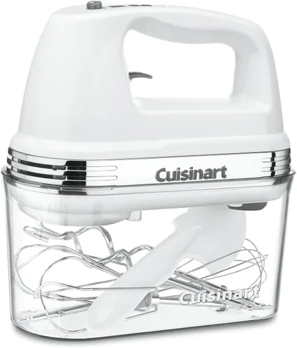 Vista 7 de Cuisinart Batidora de mano eléctrica, 9 velocidades, batidores extralargos Cromo cepillado