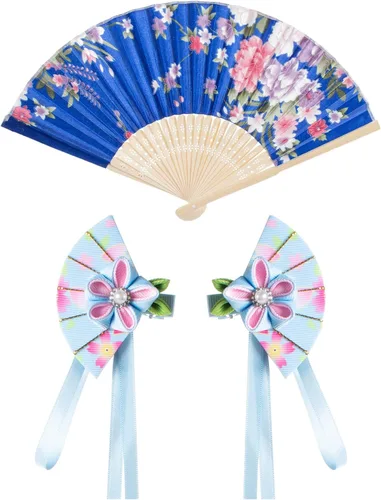 Vista 7 de Vestido tradicional japonés Kimono Bata para niñas, disfraz
