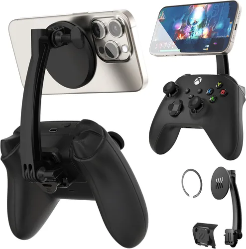 Vista 10 de Mechanism Phone Mount Controller Bundle for 8Bitdo Pro 2 Wireless Controller Easily Connect Any iPhone or Android Device Using Our Ultra Secure
