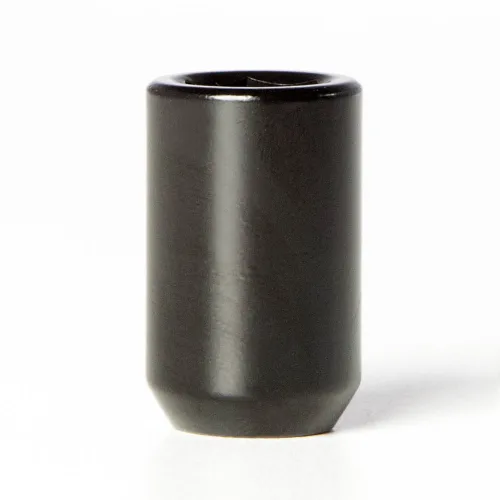 Vista 2 de Circuit Performance Tuercas de llanta de bellota para llave de afinador, acero forjado negro de 12 x 1.5 (20 piezas + herramienta)