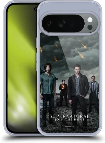 Vista 46 de Head Case Designs Supernatural Sam, Dean & Castiel Key Art - Funda de gel con licencia oficial [protección de grado militar] compatible con Google