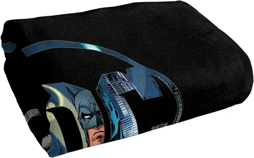 Vista 3 de LOGOVISION Batman Batman Dc - Toalla de playa con licencia oficial de 30 x 60 pulgadas