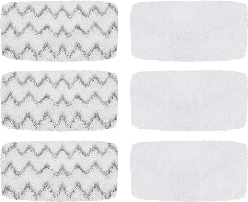 Vista 9 de Paquete de 10 almohadillas para mopa de vapor 1543A para Bissell PowerFresh Vac & Steam 2747A, almohadillas para trapeador de vapor Bissell Symphony