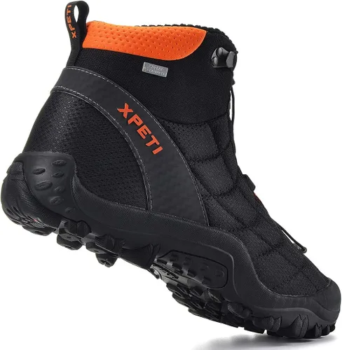 Vista 8 de XPETI Crest - Botas térmicas de invierno para hombre, impermeables, aisladas