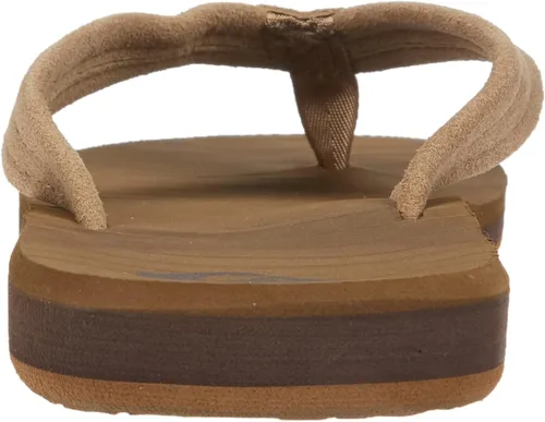 Vista 3 de Quiksilver Men's Carver Suede 3 Point Flip Flop Athletic Sandal