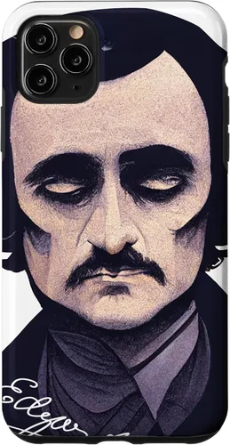 Vista 11 de Funda para iPhone 15 Edgar Allan Poe Dark Writers