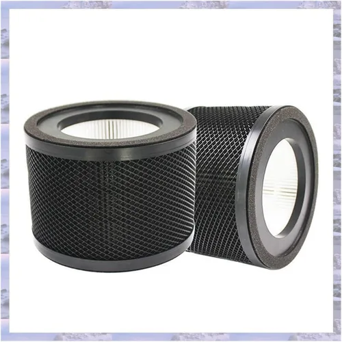 Vista 2 de 2 Pack Replacement TRUE HEPA Filters，Compatible For Taotronics TT-AP001 And VAVA VA-EE014 Air Purifier，High Efficiency，Low Noise