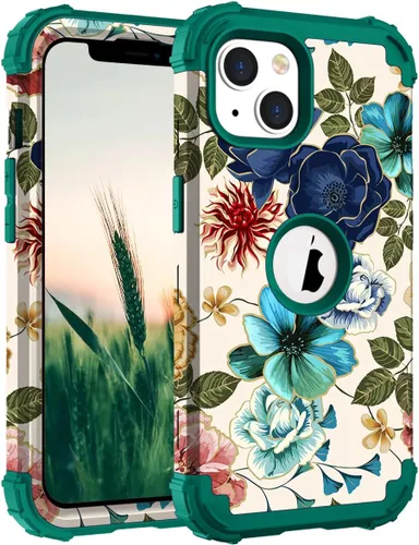 Vista 37 de Hocase Funda para iPhone SE 2022/2020, resistente a prueba de golpes, de plástico duro+goma de silicona, funda protectora híbrida para iPhone SE