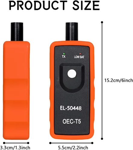 Vista 2 de EL-50448 TPMS Herramienta de reaprendizaje para sensor de neumáticos GM, herramienta de reinicio TPMS, herramienta de activación del sistema