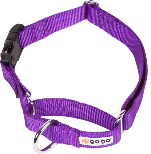 Vista 43 de GoGo Pet Products GoGo - Collar de perro Martingala de 3/4 pulgadas, mediano, color rosa Rosado