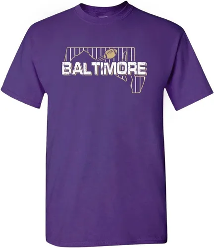 Vista 20 de Xtreme Apparrel Camiseta para hombre Team Field Map para aficionados al fútbol Dallas - Camisa azul marino