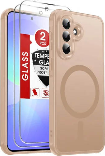 Vista 103 de LeYi Funda para teléfono Samsung-S23: protector de pantalla e imán MagSafe Púrpura