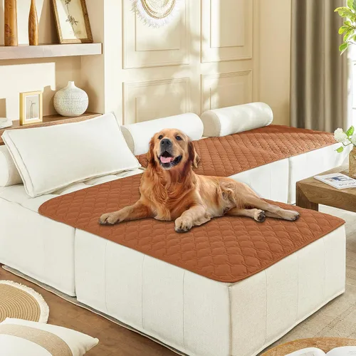 Vista 105 de gogobunny Manta para mascotas 3 veces más resistente, impermeable y a prueba de arañazos; protector de muebles reversible para perros y gatos, funda