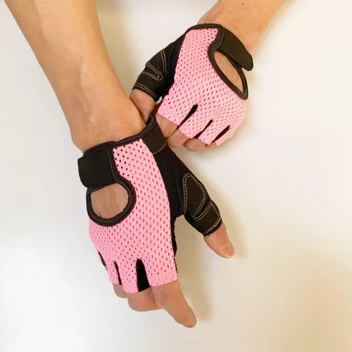 Vista 3 de KEYDUACU Guantes de entrenamiento, levantamiento de pesas, guantes de ejercicio sin dedos, para hombres y mujeres, guantes de fitness
