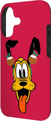 Vista 2 de Disney Plutón - Funda para iPhone 17 con diadema de pudín navideño