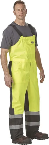 Vista 3 de Gravel Gear HV Class E - Baberos de lluvia de alta visibilidad para hombre