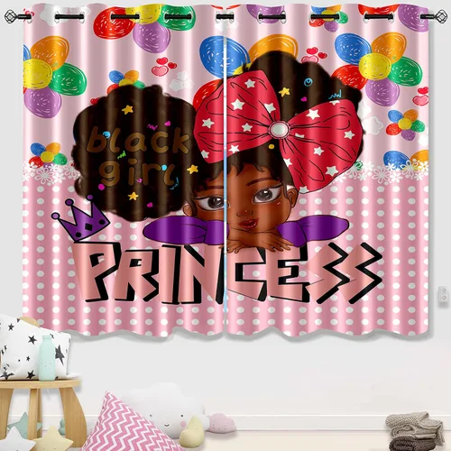 Vista 9 de Cortinas de Gato - Lindas Cortinas Opacas de Gato para Habitación de Niños Decoración Kawaii para Dormitorio de Niñas, 2 Paneles, 82 x 63 pulgadas