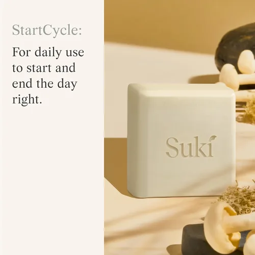 Vista 6 de Suki Skincare Barra limpiadora de piel sensible, 4 onzas
