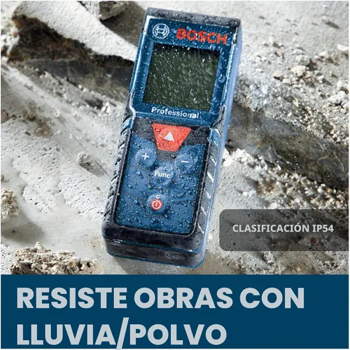 Vista 9 de Bosch Medidor láser GLM165-40 Blaze™ Pro de 165 pies