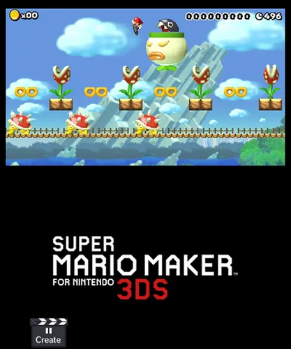Vista 2 de Nintendo Selects - Super Mario Maker Nintendo 3DS