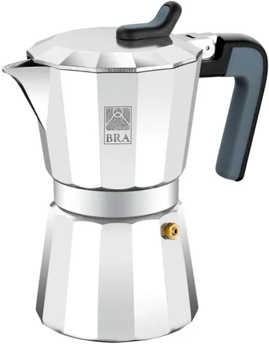 Vista 9 de Bra isogona Bra De Luxe2 - Cafetera de aluminio con 3 tazas, A170571