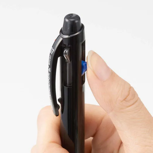 Vista 4 de Pentel Bolígrafo Vicuna, Fino, Negro, Rojo, Azul, Verde, Negro (BXC47A)