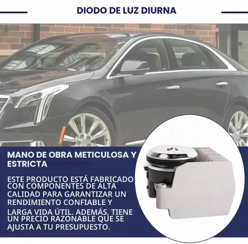 Vista 7 de Lámpara de Marcha Diurna Diodo 22791374 Compatible con Cadillac XTS 2013-2017 Módulo de Luz LED