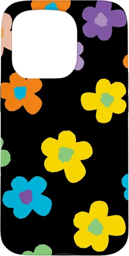 Vista 14 de Cute Flower Pattern Multicolor Wildflower Floral Yellow Case for iPhone 17