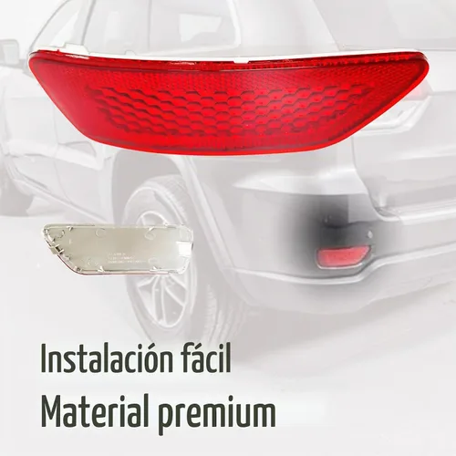 Vista 4 de 57010721AC Reflector de parachoques trasero izquierdo del lado del conductor compatible con Jeep Grand Cherokee 2011-2021, Jeep Compass 2011-2017