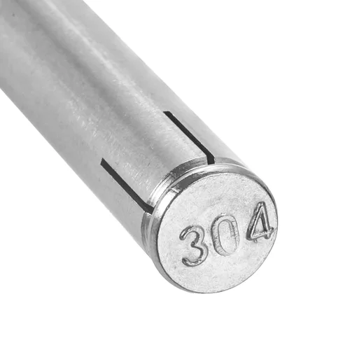 Vista 4 de uxcell Aro de elevación de la expansión, 8pcs M6x50mm 304 tornillo de expansión de acero inoxidable con anillo de ojo para pared de ladrillo