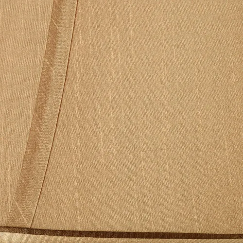 Vista 5 de Pantalla de lámpara de campana grande marrón y marrón de 7 pulgadas superior x 14 pulgadas inferior x 11 pulgadas de alto (araña) de repuesto