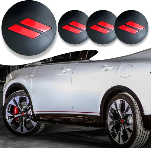 Vista 11 de 4 piezas de 63 mm 2.5 pulgadas de cubiertas de tapas centrales para ruedas con corte para Dodge Charger Durango Dart 2015-2020 Jeep/Chrysler