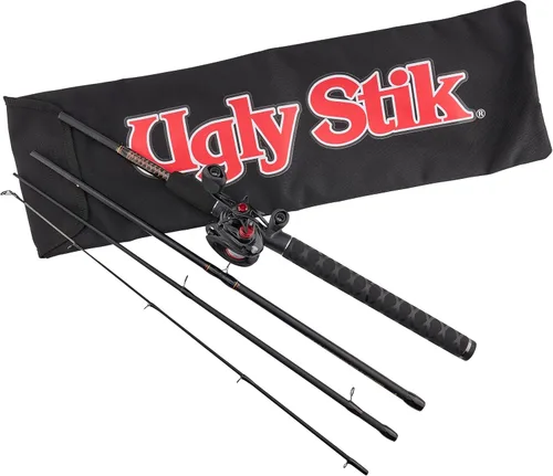 Vista 8 de Ugly Stik Combo de carrete y caña de pescar de bajo perfil GX2