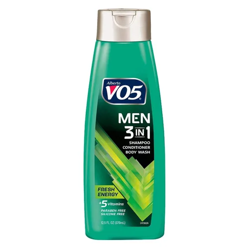 Vista 7 de Alberto VO5 - Champú acondicionador y gel de baño 3 en 1 para hombre, Ocean Surge, 5 vitaminas esenciales A, H, C, B5 y B3 para ayudar a nutrir e