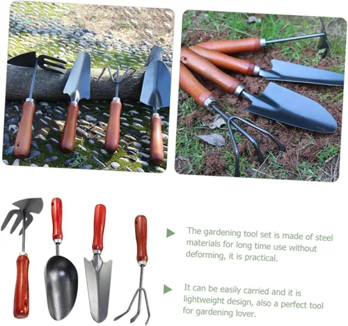 Vista 2 de VANZACK 1 Set Garden Hand Trowel Ergonomic Gardening Tools for Planting Digging Weeding and Transplanting Durable Design for Efficient Garden Work
