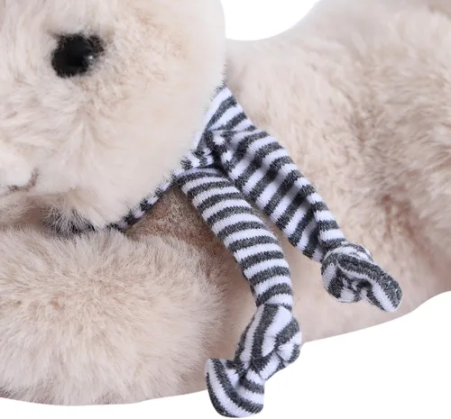 Vista 5 de Dilly Dudu - Conejo de peluche beige, adorable regalo, de 6 pulgadas
