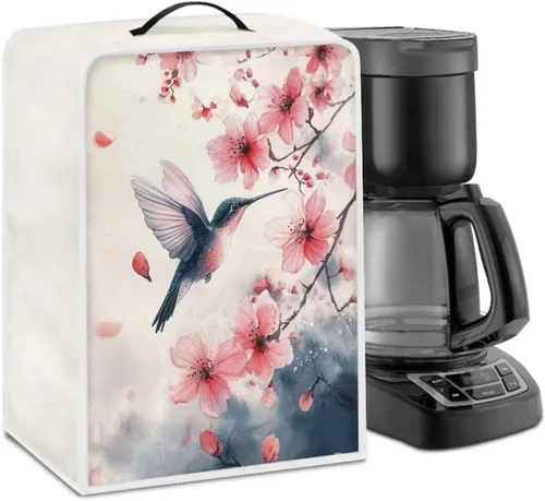 Vista 38 de Cubiertas antipolvo para máquina de café cruzado con bandera estadounidense, para mezclador, máquina de jugo, mantiene la cocina y la oficina