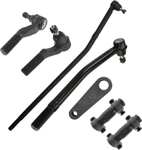 Vista 14 de TRQ Kit de dirección delantera con barra de acoplamiento de fuelle de piñón y cremallera compatible con Toyota Echo 2000-2005
