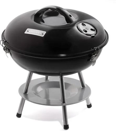 Vista 9 de Portátil barbacoa de carbón, Cuisinart ccg-190, 14 in, Rojo