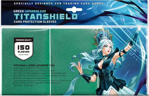 Vista 20 de TitanShield - Fundas para tarjetas pequeñas, color naranja (150 fundas), se adapta a Yugioh Protectores de baraja de tarjetas coleccionables