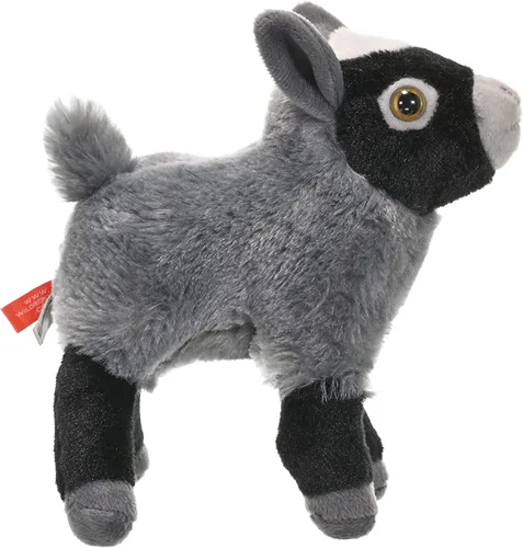 Vista 8 de Wild Republic Peluche de cabra, animal de peluche, regalos para niños, Cuddlekins de 8 pulgadas, versión original
