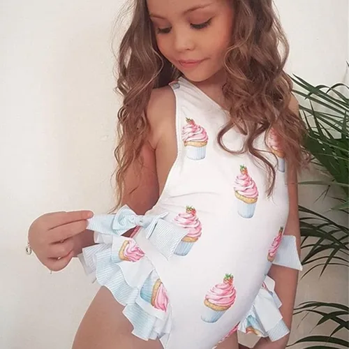 Vista 6 de Traje de baño de una o dos piezas para bebé niña