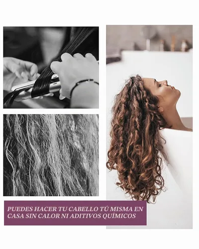 Vista 5 de 60 varillas permanentes, rizadores de pelo de plástico de 0.75 pulgadas