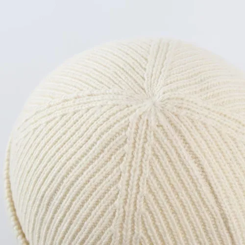 Vista 5 de LLmoway Gorro de punto con puños para hombre y mujer, sombrero de pescador de invierno, 50% lana