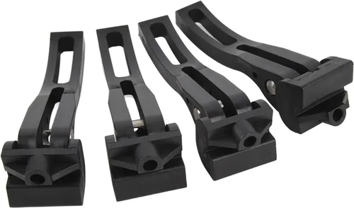 Vista 9 de Cubierta de abrazadera de triple pliegue, cubierta plegable estable de abrazadera Tonneau deformación resistente para una instalación simple